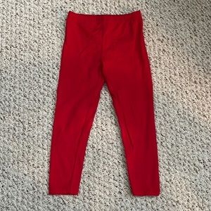 Circo red leggings girls size S 6/6x